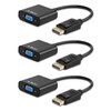 Display Port to VGA, Gold-Plated DisplayPort to VGA Converter Adapter
