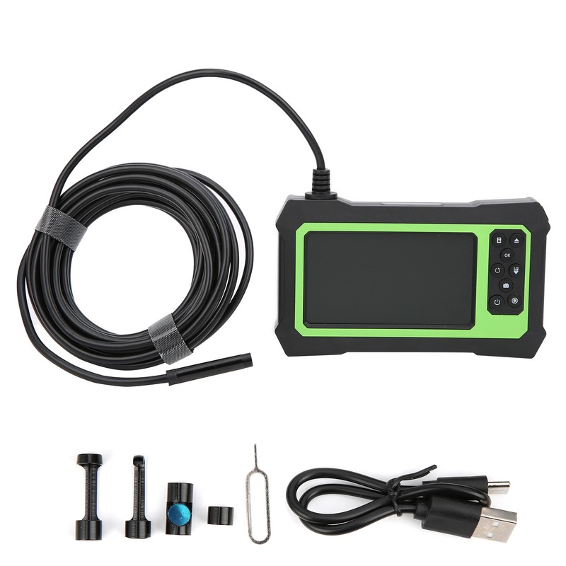 4.3in Digital Inspection Endoscope Camera HD 1080P 8LED IP67 Waterproof