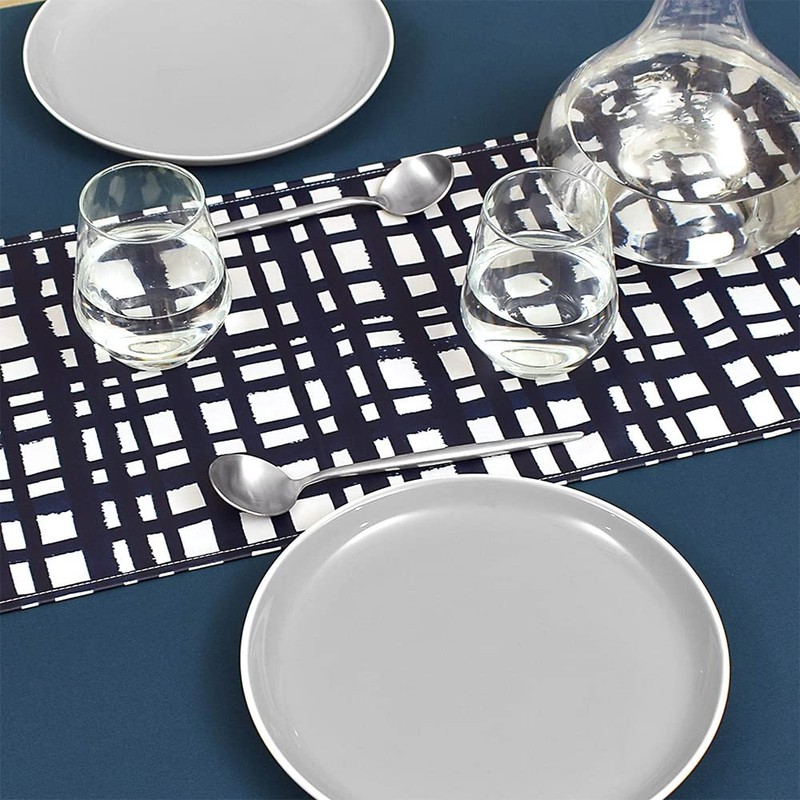 Style Decor W2702520 Laminated Table Runner, Waterproof, Nordic Table Center,