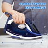 AEMEGO Steam Iron for Clothes Lightweight Portable Iron with Non
