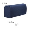 sourcing map 2pcs Stretch Armrest Covers, Couch Arm Covers with