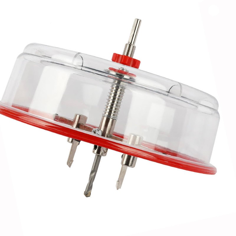 Adjustable Hole Saw, 1-5/8" to 8" Hole Saw for Recessed