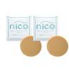 Nico Soap (Set of 2), Nico Soap, Foam, Additive-free, Body
