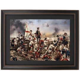 Framed Galvez in America by Augusto Ferrer-Dalmau. 2 Sizes. Made in USA. - Standard