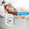 AMIR AMIR Analog Silent Non Ticking Small Clock, Travel with
