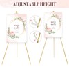DDEAT Easel Stand for Sign 63'' Art Easels for Display