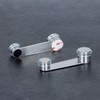 EVI Herrajes Doorstop with Swivel Retainer, for Door Thickness up
