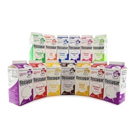 Gold Medal Mix and Match Flossugar for Cotton Candy Machines, 52 oz (6 Pack), Ready to Use