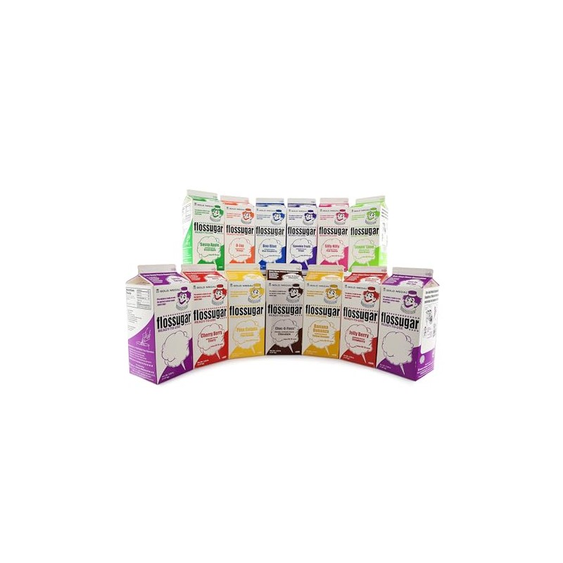 Gold Medal Mix and Match Flossugar for Cotton Candy Machines,