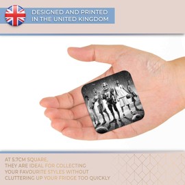 Destination Vinyl ltd Fridge Magnet bw - Sports Football Basketball Team Game #43581