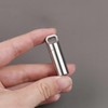 Portable Pill Box Organiser with Key Chain Ring, Daily Pill