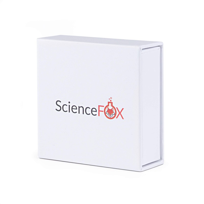 ScienceFox DNA Helix Stud Earrings 925 Sterling Silver in Silver