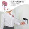 Horee Retractable Badge Reel with Alligator Clip, Glitter Acrylic Nurse