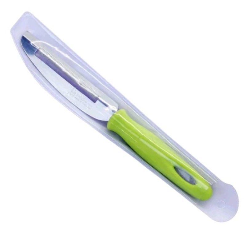 Fruit Peeler Cutter Vegetable Knife Double Blade Stainless Steel for