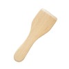 DOITOOL 4pcs Small Beech Butter Spatulas Non- Stick Wooden Turner