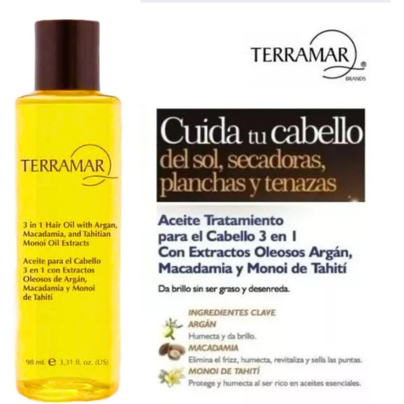 Terramar DUO OLEO TERRAMAR PARA EL CABELLO 98ML
