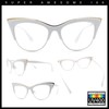 SA106 Womens High Point Squared Half Rim Look Cat Eye