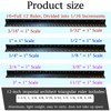 Architectural Scale Ruler, 12'' Imperial Architect Scale, Aluminum Engineer Scale