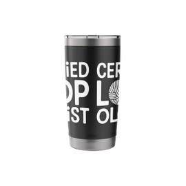 Loom Knitter Humor Loom Knitting Stainless Steel Insulated Tumbler