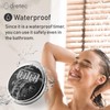 dretec Kitchen Timer Stopwatch Magnetic Waterproof with Clock, Chrome Plated