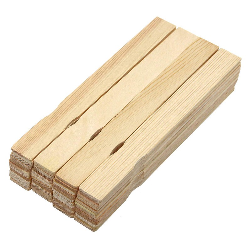 14'' Premium Grade Wooden Paint Paddles- Pack of 50ct