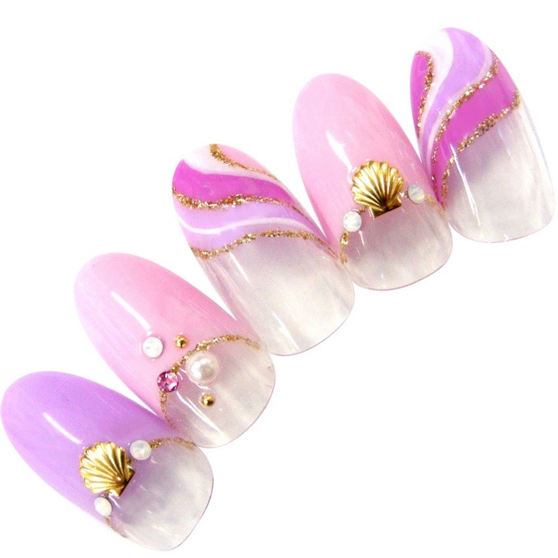 Narity! Nail Gel Nail Color 143 Lavender 0.1 oz (4