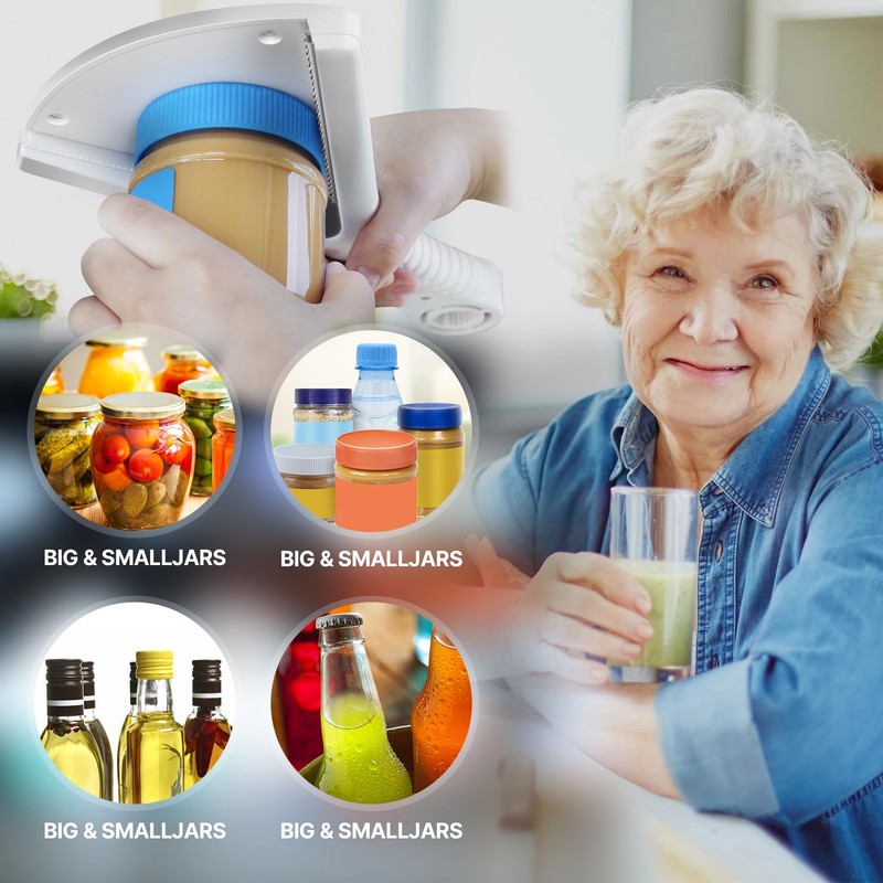 Zholp Latest Jar Opener，Bottle Opener for Weak Hands and Seniors