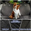 JSTHT Dog Car Seat Covers for Back Seat Waterproof Bench