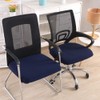smiry Stretch Jacquard Office Computer Chair Seat Covers, Removable Washable