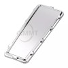 Unbranded Chrome Cut Front Dash Cover Insert For Harley Road