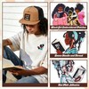Crocode tears Black Girl Iron On Patches 16pcs Bookish Embroidered