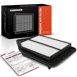 A-Premium Engine Air Filter Compatible with Acura & Honda Models - TLX 2015-2020, Accord 2013-2017 - L4 2.4L - Rigid Panel - Replace# 17220-5A2-A00