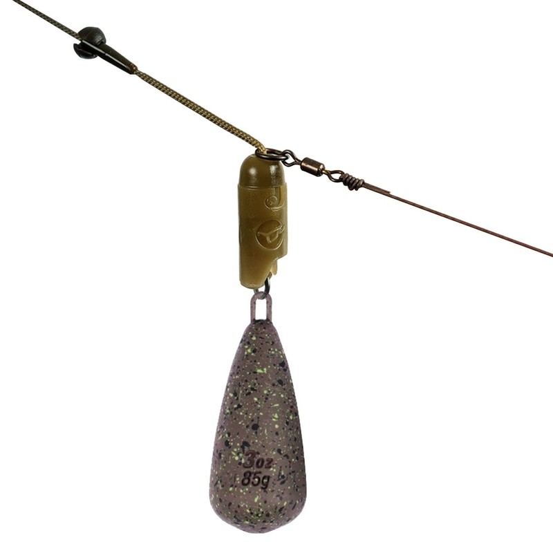 Korda Heli Safe Brown - 2 Lead Clips, Lead Clips,