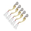 5pcs Metal VIB Fishing Lure Professional Rotating Sequins Lure Bait