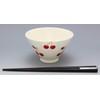 Hasamiyaki Kikujo Kiln Fruit Rice Bowl Cherry
