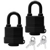 Heavy Duty Weather-Resistant Padlock, Anti-Theft Advanced Hardened Security Lock for