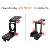 Z Flex Tilt Tripod Head - Flexible Angle Pan &