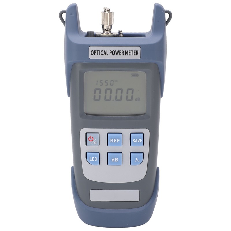 Optical Fiber Power Meter Optic Cable Tester ‑50~+26dbm with LED