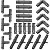 25 Piece Set - Antelco - 13mm - Tee /