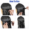 Wanmu 4Pcs Kids Silky Durag with Wave Caps Set, Silky