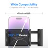 Soporte de cama con clip para teléfono celular, con agarre