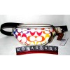Coach CJ682 Sprint Belt Bag 24 Chalk Multi Rainbow Color