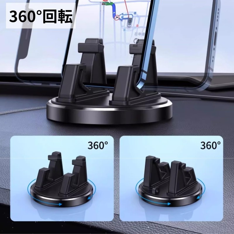 COZENTA Smartphone Holder, Car Place, 360 Degree Rotation, Notebook Type