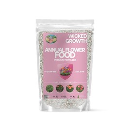 Annual Flower Food – Premium Fertilizer – for Quick-Blooming Color and Vigorous Flower Cycles in Seasonal beds by Old Cobblers Farm (10 lbs)