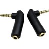 LIWEARE 2 x 4-Pin Audio Jack Adapter 3.5 mm Jack