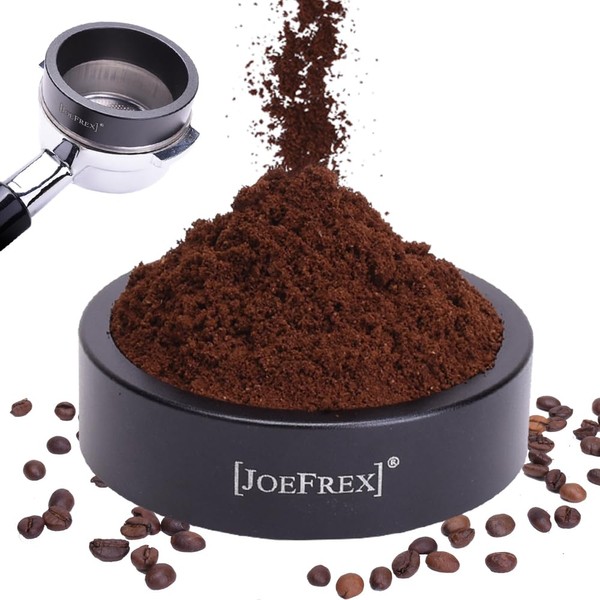 Dosing Ring 51 mm for Portafilter - Clean Dosing of Your Coffee Ground - Portafilter Funnel for Delonghi Dedica EC680 & EC685 - No Loss of Coffee Right & Left of the Portafilter - Matte Black