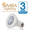 Simba Lighting LED PAR20 Light Bulb 6W 38deg Spotlight Dimmable