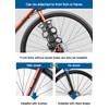 GORIX Bike Front Fork Cage Front Fork Mount Bottle Cage