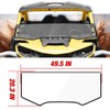 LitMiRaCle Front Half Windshield for Can-Am Maverick R 2024+, Scratch