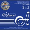 Adamas Nuova Phosphorus .011 Acoustic Guitar Strings Bronze Coated Set